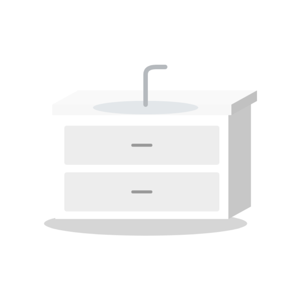 Bris vanity unit 60