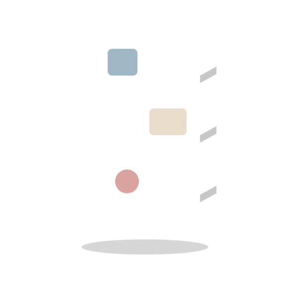 Stapel bathroom shelf