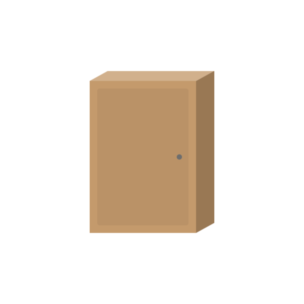 Oak wall cabinet 40