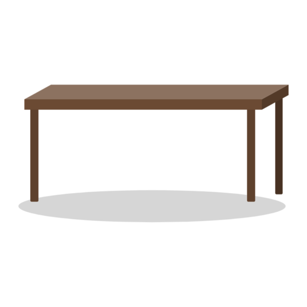 Walnut extendable dining table