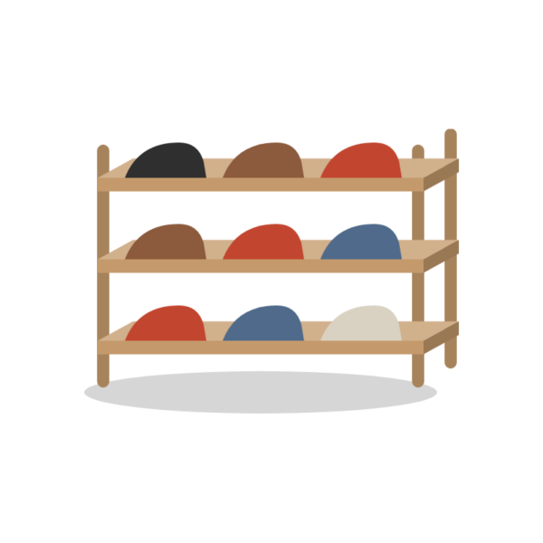 Steg shoe rack
