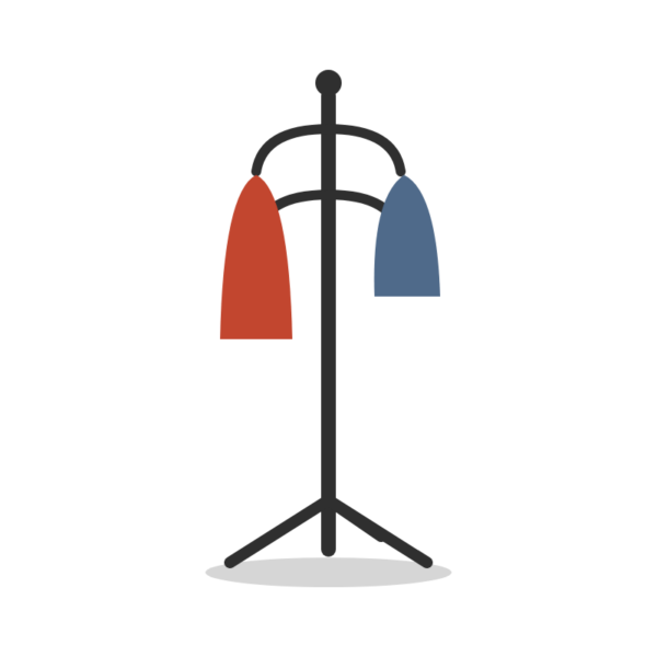 Träd coat stand