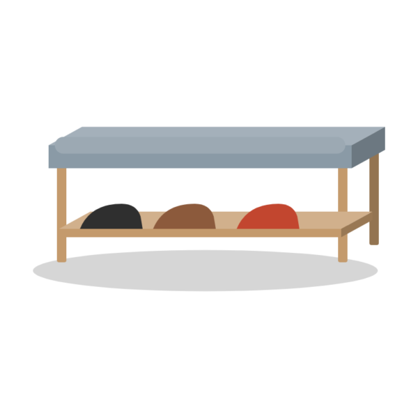 Vila hall bench