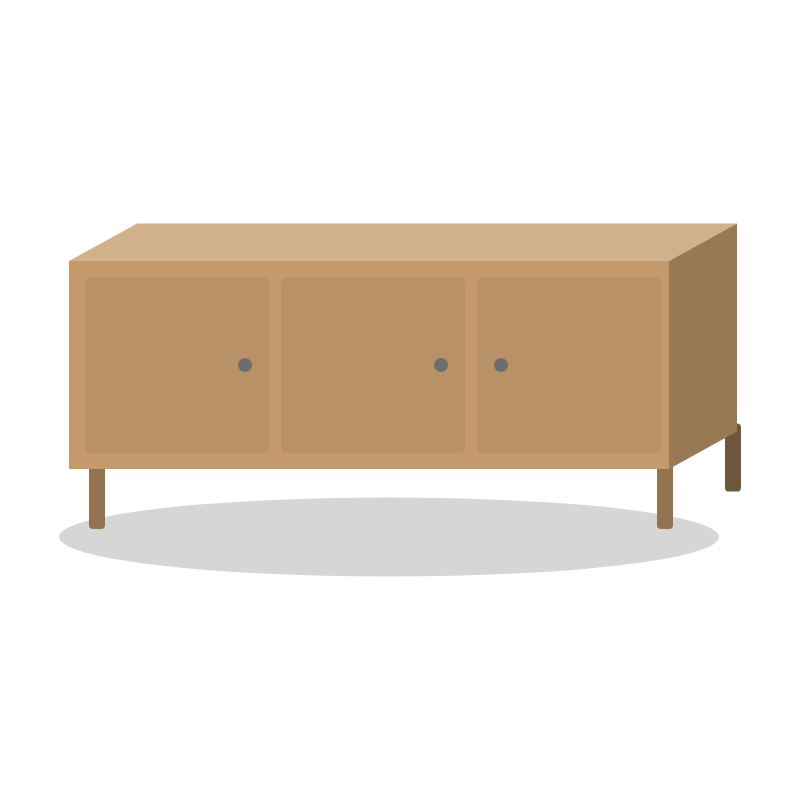 Ekeby sideboard