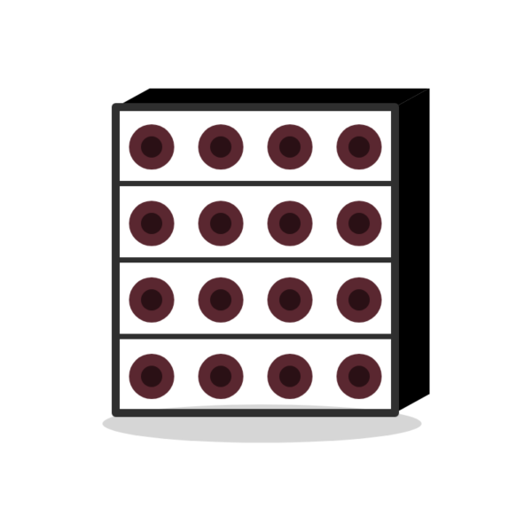 Druva wine rack