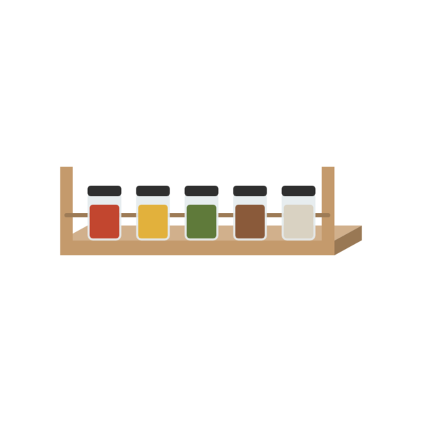 Timjan spice rack