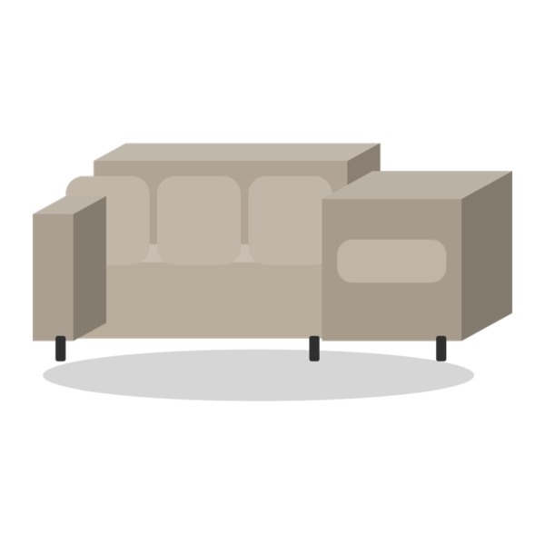 Saga corner sofa
