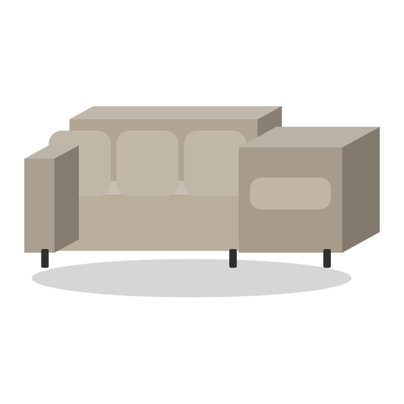 Saga corner sofa