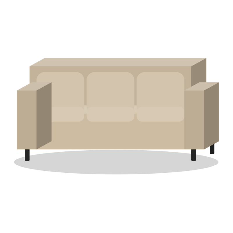 Hamn 3-seater sofa - Image 2