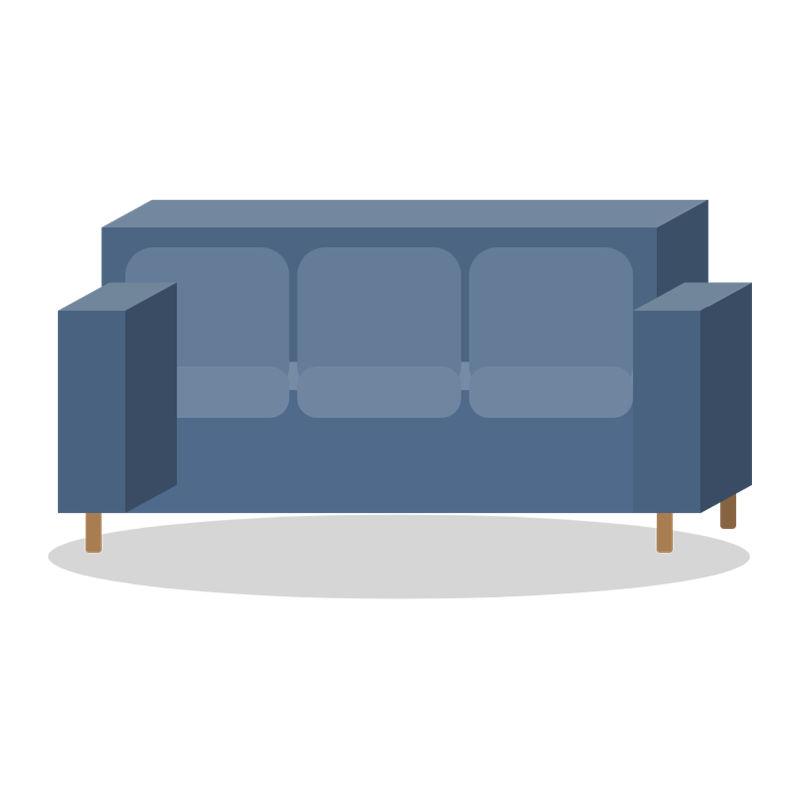 Hamn 3-seater sofa - Image 3