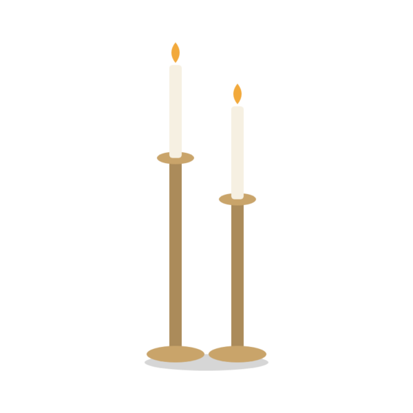 Låga candle holder