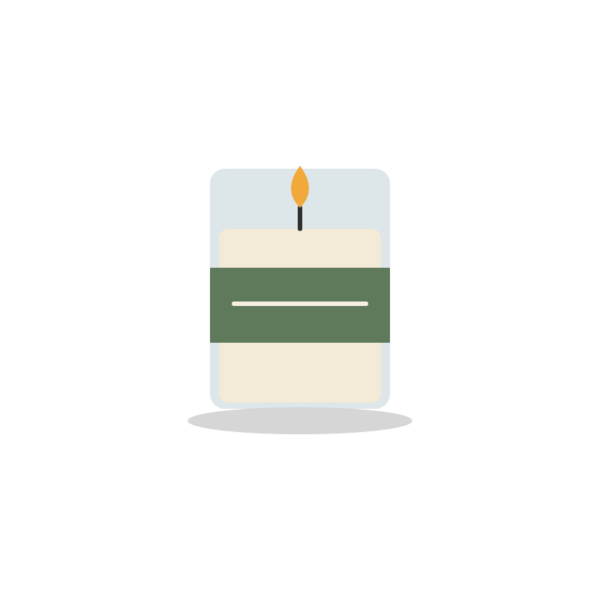Skog scented candle